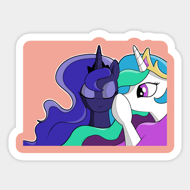 The Untold Tail of Two Ponies of Equestria Sticker by LaceySimpson